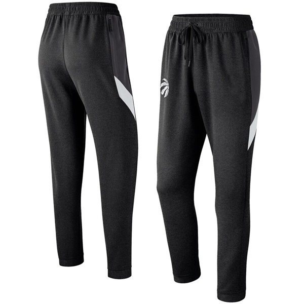 Men's Toronto Raptors Black Performance Showtime Basketball Pants Men's Toronto Raptors Black Performance Showtime Basketball Pants
